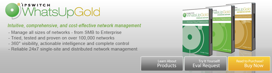 WhatsUp Gold Network Monitoring Software